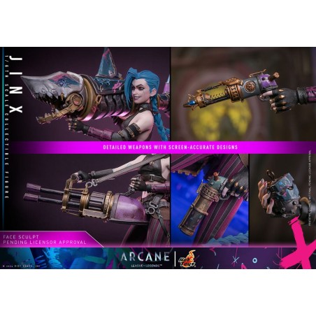 Hot Toys Arcane: Jinx 1/6 Scale Figure 27 cm