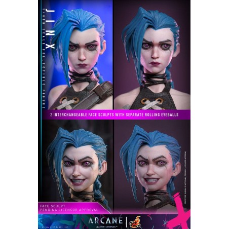 Hot Toys Arcane: Jinx 1/6 Scale Figure 27 cm