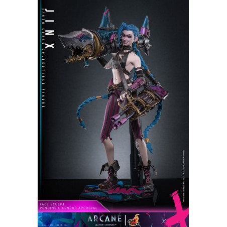 Hot Toys Arcane: Jinx 1/6 Scale Figure 27 cm