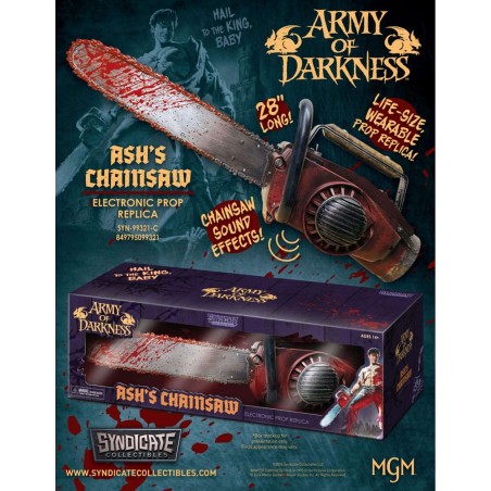 Army of Darkness: Ash's Chainsaw 1/1 Prop Replica 71 cm