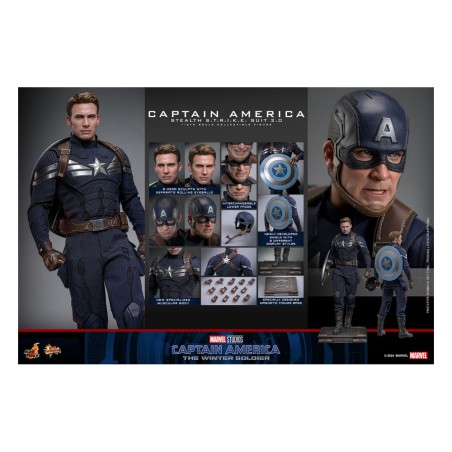 Hot Toys Marvel: Captain America Stealth S.T.R.I.K.E. Suit 2.0