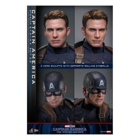 Hot Toys Marvel: Captain America Stealth S.T.R.I.K.E. Suit 2.0