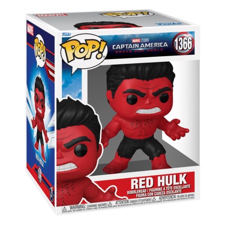 Funko Pop! Marvel: Captain America Brave New World- Red Hulk