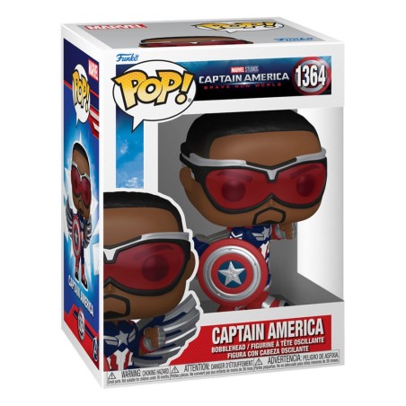 Funko Pop! Marvel: Captain America Brave New World - Captain