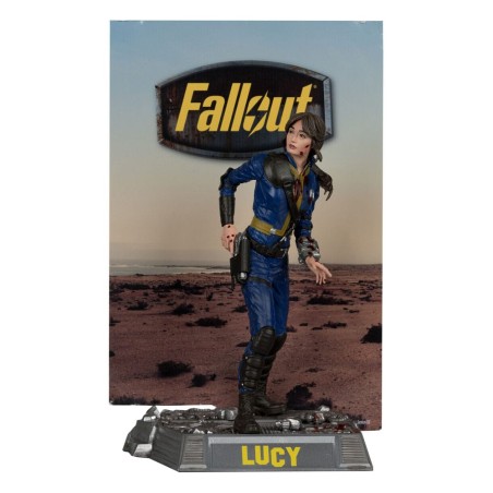 Fallout: Movie Maniacs PVC Statue 4-Pack Lucy, Maximus, The