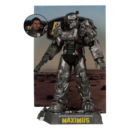 Fallout: Movie Maniacs PVC Statue 4-Pack Lucy, Maximus, The