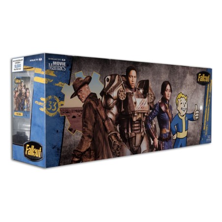 Fallout: Movie Maniacs PVC Statue 4-Pack Lucy, Maximus, The