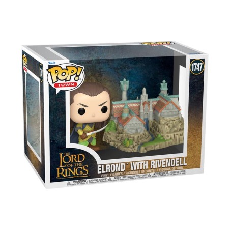 Funko Pop! Movies: Lord of the Rings - Elrond with Riverdell