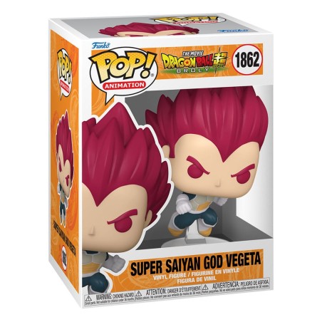 Funko Pop! Anime: Dragon Ball Super - Super Saiyan God Vegeta