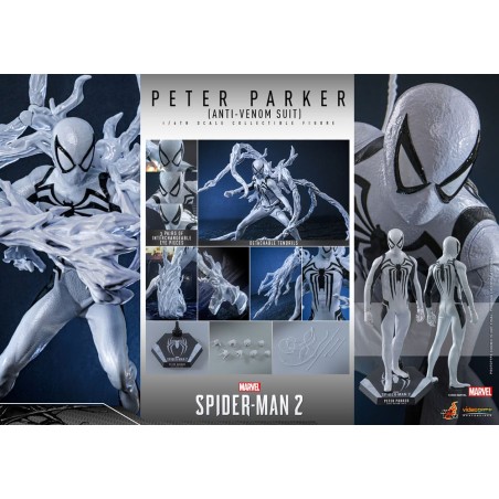 Hot Toys Spider-Man 2 Game: Peter Parker (Anti-Venom Suit) 1/6