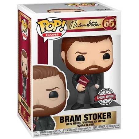 Funko Pop! Icons: Bram Stoker with Book