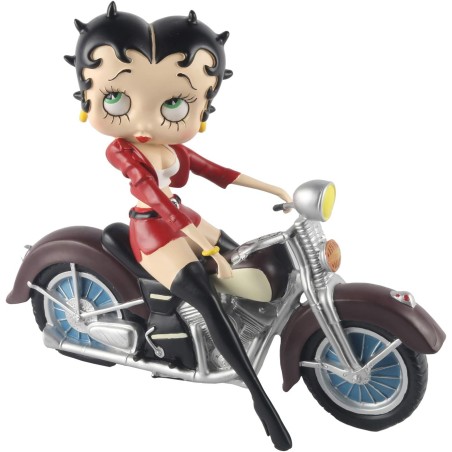 Betty Boop On Motorbike 25cm (red jacket)