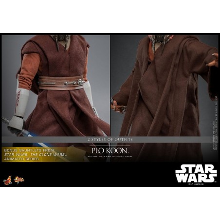 Hot Toys Star Wars: Plo Koon 1/6 Scale Figure 31 cm