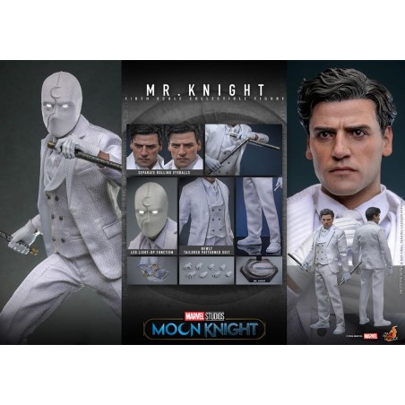 Hot Toys Marvel: Moon Knight - Mr. Knight 1/6 Scale Figure 29 cm