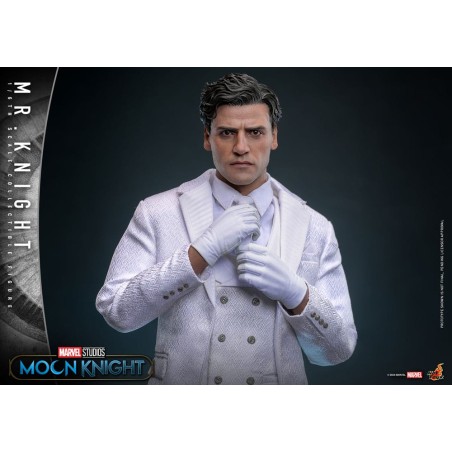 Hot Toys Marvel: Moon Knight - Mr. Knight 1/6 Scale Figure 29 cm