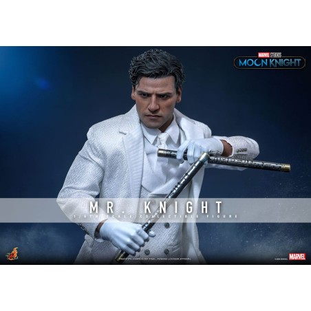 Hot Toys Marvel: Moon Knight - Mr. Knight 1/6 Scale Figure 29 cm