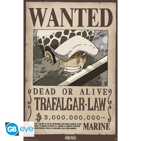 Poster: One Piece - Wanted Law