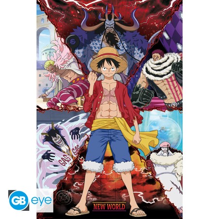 Poster: One Piece - Luffy vs New World