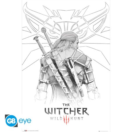 Poster: The Witcher - Geralt Sketch