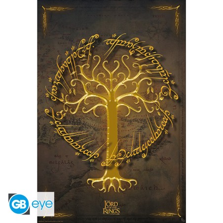 Poster: The Lord of the Rings - White Tree (Foil)