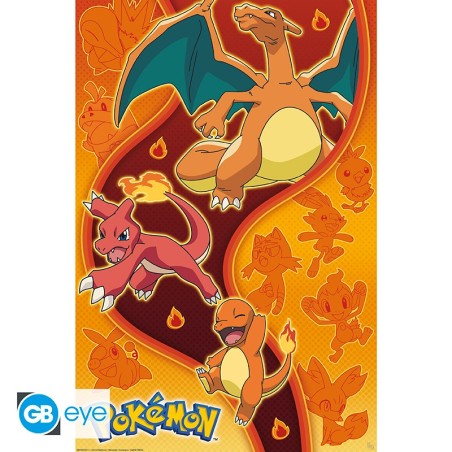 Poster: Pokémon - Charizard Evolution