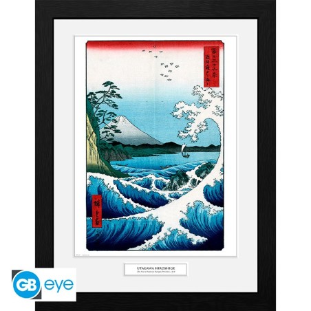 Framed Poster: The Sea At Satta 30 x 40 cm