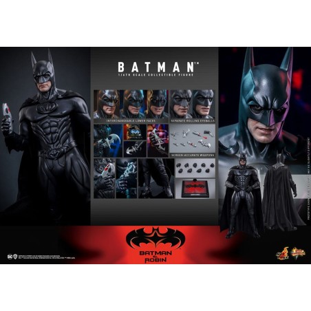 Hot Toys Batman & Robin: Batman 1/6 Scale Figure 30 cm