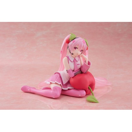 Hatsune Miku PVC Statue Desktop Cute Figure Sakura Miku Cherry