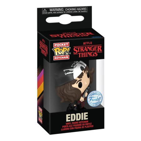 Funko Pop! Keychain: Stranger Things S4 - Eddie