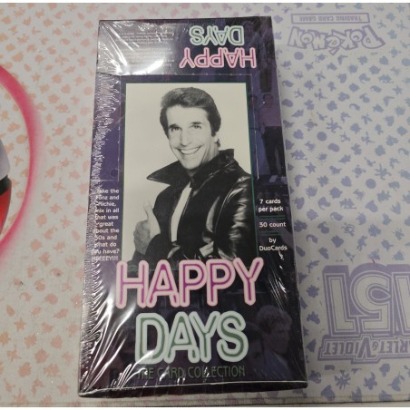 Happy Days: Trading Cards Fonzie cover (Sealed box)