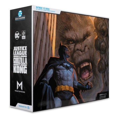 DC Justice League Monsterverse: Batman & Kong Action Figures