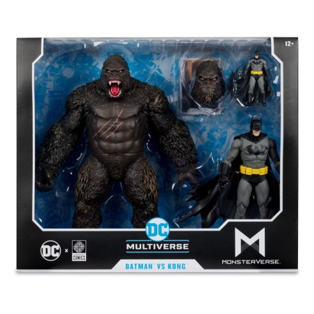 DC Justice League Monsterverse: Batman & Kong Action Figures