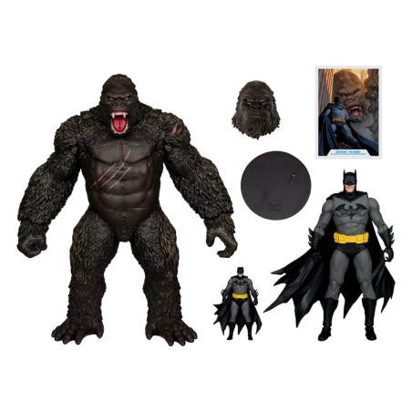 DC Justice League Monsterverse: Batman & Kong Action Figures