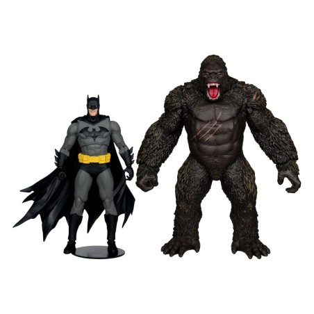 DC Justice League Monsterverse: Batman & Kong Action Figures