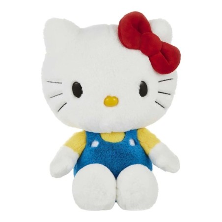 Hello Kitty: Sitting Plush Blue 15 cm