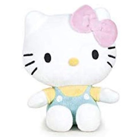 Hello Kitty: Sitting Plush Turquoise 24 cm