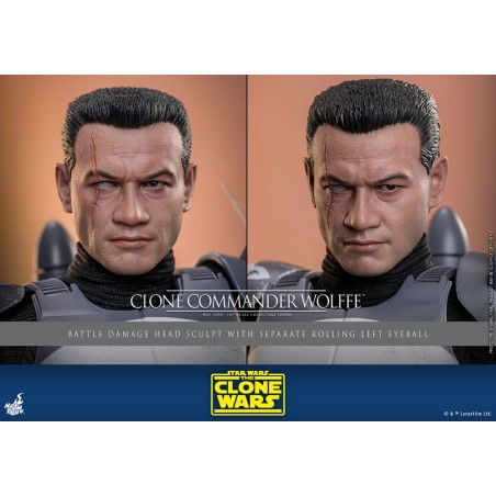 Hot Toys Star Wars: Clone Commander Wolffe (The Clone Wars) 1/6