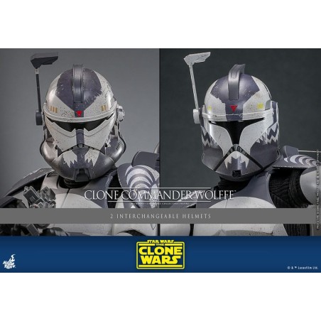 Hot Toys Star Wars: Clone Commander Wolffe (The Clone Wars) 1/6