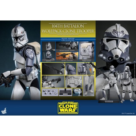 Hot Toys Star Wars: 104th Battalion Wolfpack Clone Trooper