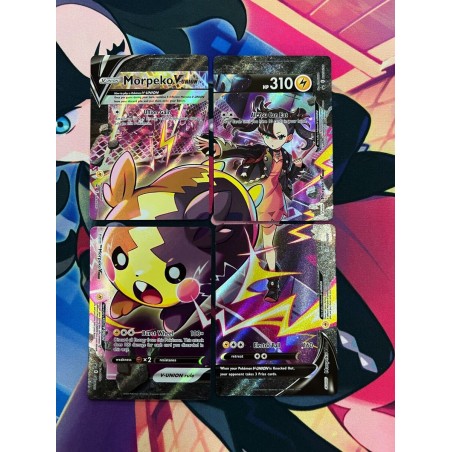 Pokémon: Morpeko V-Union Card Set (4 cards)