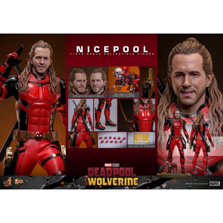 Hot Toys Deadpool & Wolverine: Nicepool & Dogpool 1/6 Scale