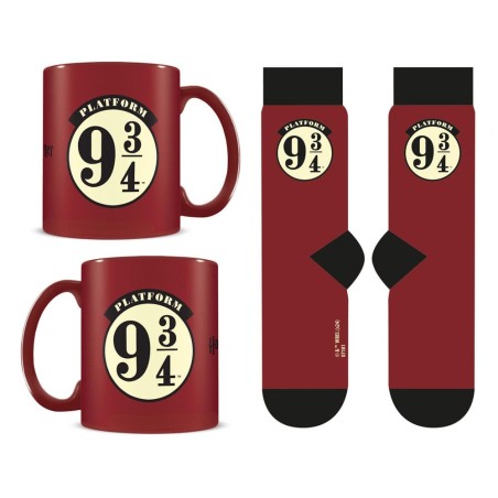 Harry Potter: Platform 9 3/4 Mug & Socks