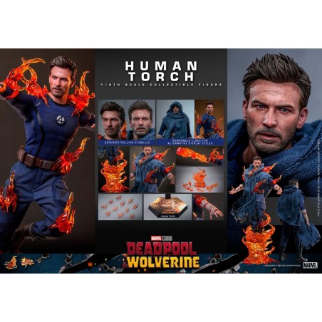 Hot Toys Deadpool & Wolverine: Human Torch 1/6 Scale Figure 31