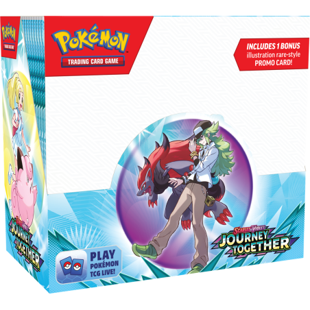 Pokémon: Journey Together Enhanced Booster Box with Box Topper