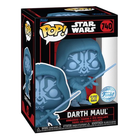 Funko Pop! Star Wars: Darth Maul Hologram (Glow-in-the-Dark)