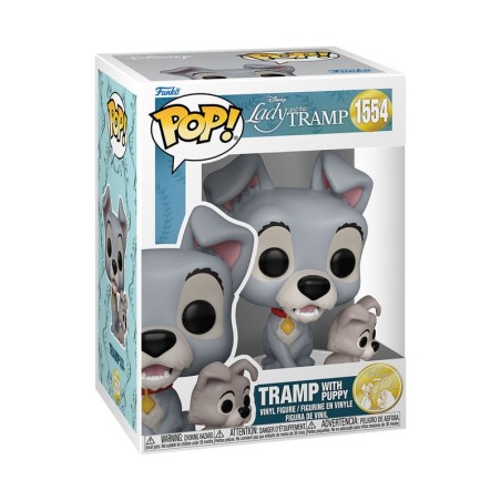 Funko Pop! Disney: Lady and the Tramp - Tramp with Puppy