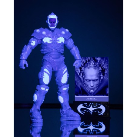 DC Multiverse: Batman & Robin - Mr. Freeze (Black Light) Action