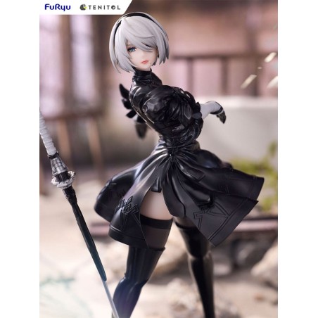 NieR:Automata Tenitol PVC Statue 2B Ver1.1a 22 cm