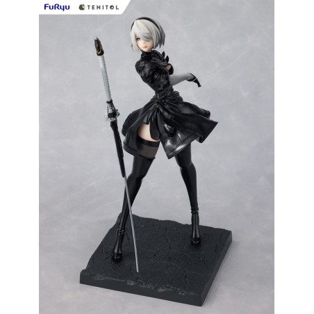 NieR:Automata Tenitol PVC Statue 2B Ver1.1a 22 cm