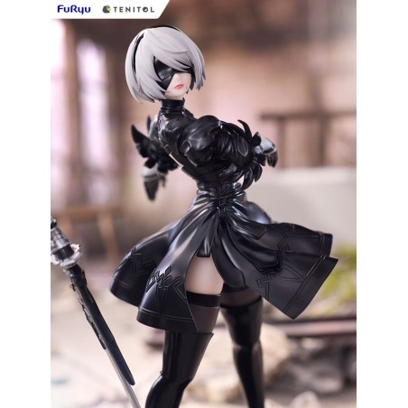 NieR:Automata Tenitol PVC Statue 2B Ver1.1a 22 cm